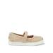 TOMS Tiny Rose Gold Iridescent Droplets Mary Jane Flats