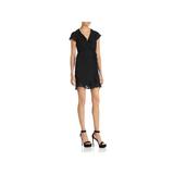 Bardot Womens Cocktail V-Neck Wrap Dress