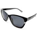 Women's Classic Polarized Sunglasses - "True Love" - Black -