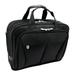 McKlein PEARSON, Expandable Double Compartment Laptop Briefcase, Tech-Lite Ballistic Nylon, Black (74565)