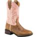 Roper Kids Girls Monterey Square Toe Western Cowboy Boots Mid-Calf