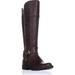 Womens G by Guess Harson Tall Riding Boots, Dark Brown