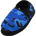 Norty Toddler Boy's Kids Fleece Memory Foam Slip On Indoor Slippers Shoe 40824-5MUSToddler Blue Camo