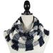 StylesILove Plaid Lovers Collection Womens Infinity Scarf Regular Scarf (Navy Blue)