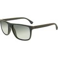 Emporio Armani Men's EA4033-523087-56 Blue Square Sunglasses