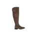 American Rag Women's Shoes Adarra Leather Round Toe Over Knee Riding Boots