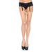 Sheer Thigh High Stockings 1001 Black,Nude,Red,White