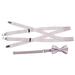 Kids Colored Suspender and Matching Bow Tie Sets 50 Colors