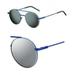 Sunglasses Fendi 221 /S 0PJP Blue / T4 black mirror pz lens