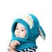 Cathery Kids Winter Scarf And Hat Set Knitted Warm Beanie Skullcaps Knit Neck Warmer