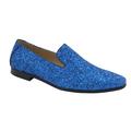 Mario Lopez Men's Sparkling Glitter Smoking Slipper Shoe