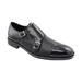 Menâ€™s Double Monk Strap Slip On Formal Business Casual Comfortable Dress Shoes for Men