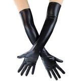 Metallic Extra Long Gloves