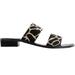 COCONUTS by Matisse Womens Limelight Giraffe Slide Sandals Sandals Casual