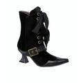 Gothic Witch 3" Heel Women's Mid Calf Lace Up Costume Boot Black - Size 9