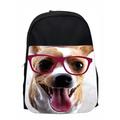 School Bag Dog Chihuahua in Frames Kids Pre-School Backpack