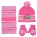 Paw Patrol Hat, Scarf and Gloves Or Mittens Cold Weather Set, Toddler Girls, Age 2-4 Or Little Girls, Age 4-7