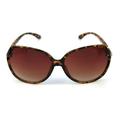 POP Fashionwear Unisex Oversized Sunglasses Tortoise Brown Lens
