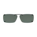 Solar Shield Unisex Rimless Polarized SolarShield ClipOn Sunglasses SC20
