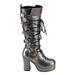 GOTHIKA-200, 3 3/4" Front Knee Boots