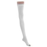 EMS Thigh Length Anti-Embolism Stockings,White,X-Large MDS160884