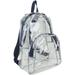 Eastsport Clear Backpack, Fully Transparent with Padded Straps