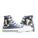 Converse Chuck Taylor All Star Sailor Jerry Poison Girl Navy Hi Sneakers 1Y814