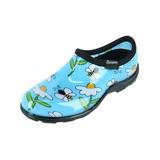 Sloggers Women's Waterproof Comfort Shoes - Blue Bee's, Style 5119BEEBL