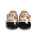 Newborn Baby Girls Princess Shoes PU Leather Kids mary jean Shoes Rivets Shoes