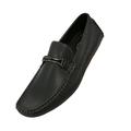 Amali Mens Slip On Driving Moccasin Casual Loafers Dress Shoes Black Size 15