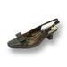 Adalyn Women Wide Width Leather Slingback Pump BROWN 6.5