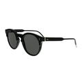 Dolce & Gabbana DG4329 501/R5 Matte/Shiny Black Round Sunglasses