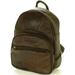 Leather Backpack Purse Mid Size & Convertible into single strap sling Bag or Backpack wearing Multiple Organizer Pockets