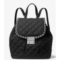 Carine Medium Quilted-Leather Backpack - Black - 30T6TCCB2L-001