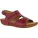 Comfort Wave by Easy Street Sloane Leather Sandals (Women)