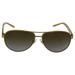 Ralph Lauren RA 4004 101/T5 - Gold/Brown by Ralph Lauren for Women - 59-13-130 mm Sunglasses