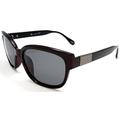 Women's Retro Polarized Sunglasses - Gloria Swanson - Black & Red -