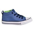 Converse Chuck Taylor All Star Street Mid Kid's Shoes Blue/Navy 659970f