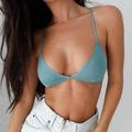 Women Fashion Sexy Bralette Bra Crop Top Bustier Women'S Sleeveless Sling Underwear Plus Size Tank Tops