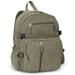 Canvas Compression Backpack Olive