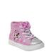 Disney Minnie Mouse Polka Dots & Bows High-Top Sneakers (Toddler Girls)