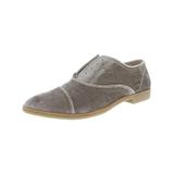 Dolce Vita Cooper Velvet Oxfords Grey