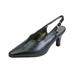 PEERAGE Hope Women's Wide Width Pointed Toe Dress Pump BLACK 9