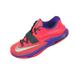 Nike Kid's KD VII GS Basketball Shoes 6.5Y Hyper Punch Grape Grey Silver
