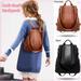 Large Capacity Waterproof Casual Women's Faux Leather Backpack for Traveling, Weekend Getaways, School, Shopping , Outdoor activities