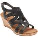 Women's Rockport Briah Braid Strap Wedge Sandal