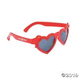 KidsÃ¢?? Heart Health Ribbon Sunglasses - 12 Pc.