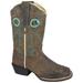 Smoky Mountain Kid's El Dorado Brown Distress Square Toe Western Boots 3344