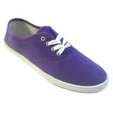 Shoes 18 Womens Canvas Shoes Lace up Sneakers 324 Purple 5
