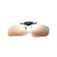 Flip Up Clip On Sunglasses Glasses Polarized Night Vision Driving Lens Eyewear